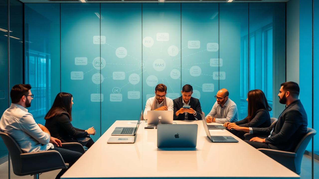 Equipe ArtCont mapeando ecossistema fintech Brasil: PIX, Open Finance, BaaS e regulação BACEN